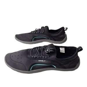 Speedo Men Large 11-12 Black Original Surfwalker‎ Beach Swim Surf Water Shoes